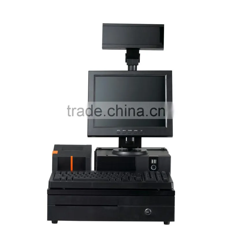 Retail supermarket cash register/restaurant POS system| terminal with barcode scanner