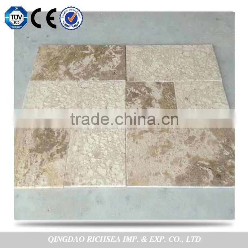 Cheap beige travertine tile