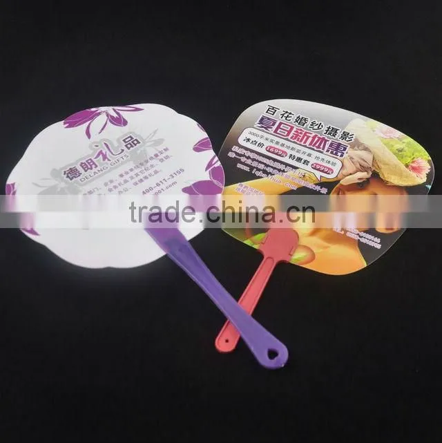 China wholesale hand fan Advertising promotion souvenir hand fan
