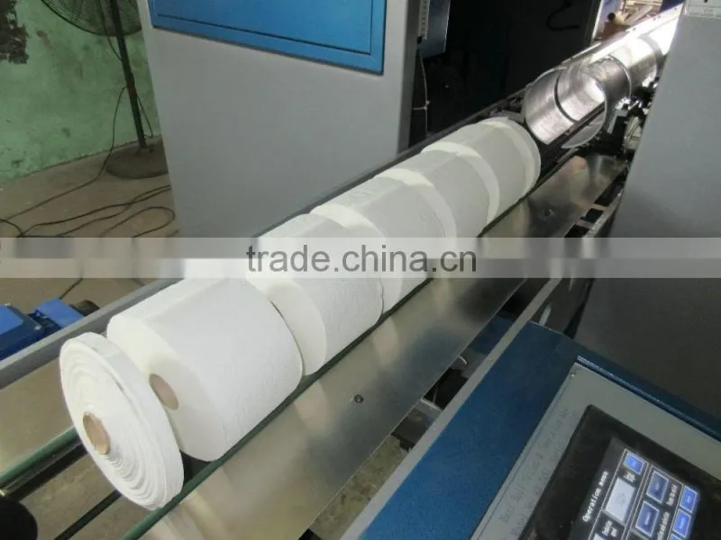 Single channel automatic log saw maxi toilet paper roll cutting machine