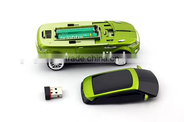 Range Rover car shape usb wireless gift mouse with mini receiver