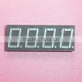 single color 0.36 inch 7 segment led display 2 digit