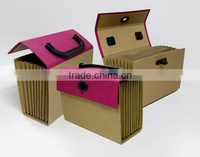 Wholesale paper file folder pocket notebook folders