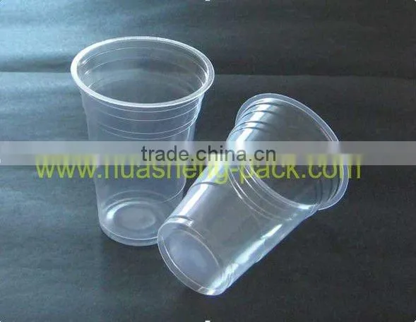 16oz Plastic PP Material Disposable Plastic Cup