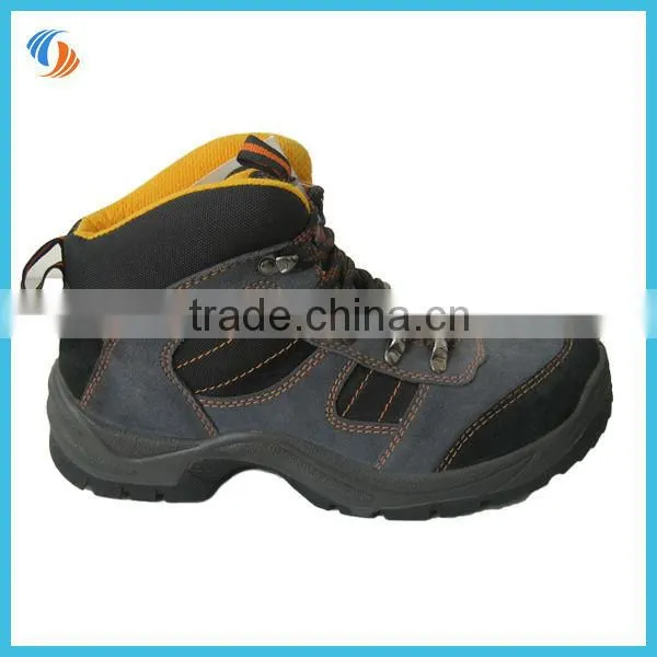 New Mens Steel toe leather Safty Shoes