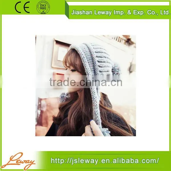 China Custom High Quality Knit Beanie Cat Ears