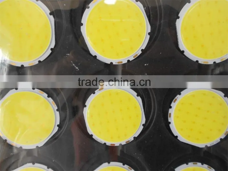 Epistar Bridgelux COB LED chip round high bright RA>85 high lumen 3W 5W 7W 9W 10W 12W 15W 18W 20W 30W