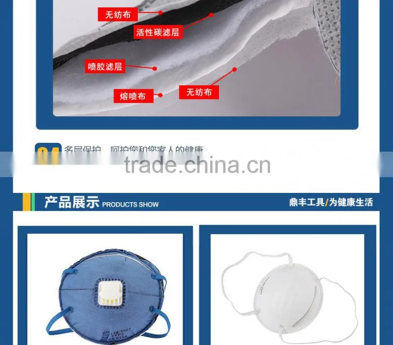 face mask for pollution disposable masks for dust different types of facial masks