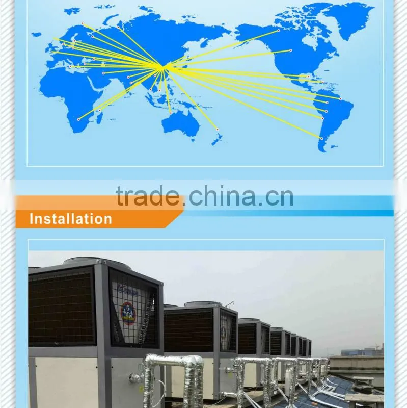 Air Source Heat Pump, Air to Water Heat Pump (LTWF(R) Series with Scroll Compressor)