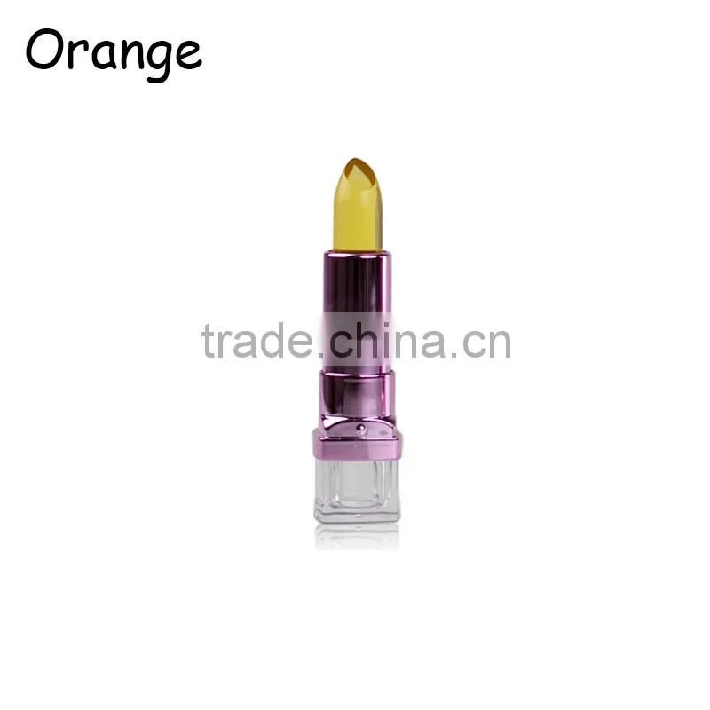 2016 New Waterproof Lipstick Makeup Jelly Fruit Lip Balm Stick Temperature Change Moisturizer Bright Surplus Lips Cosmetics