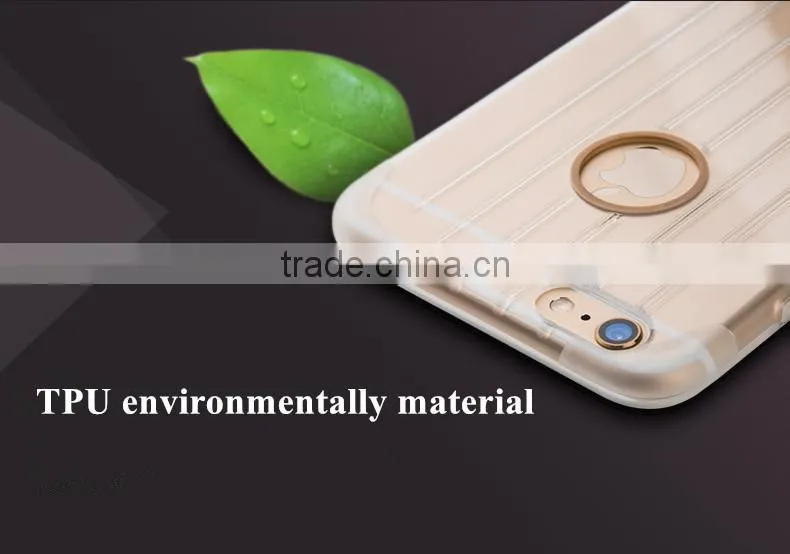 For iphone 6/plus Style case cover, Luggage TPU material