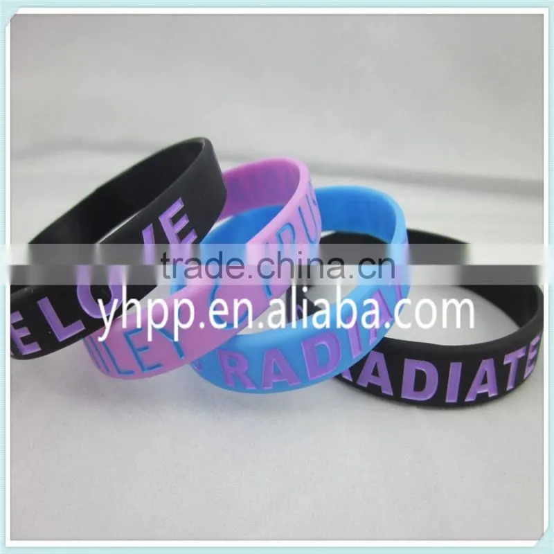 Custom RADIATE LOVE - MILEY CYRUS WRISTBAND BRACELET
