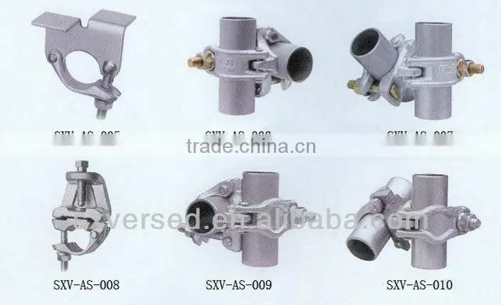Ringlock scaffolding parts German type swivel coupler