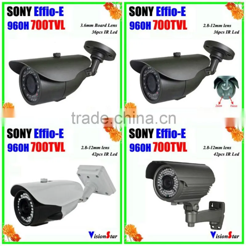 Sony Effio-E 4140GG DSP CCD Camera Varifocal Lens Camera Indoor Using IR Led Infrared Camera