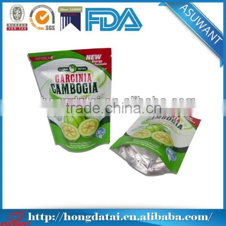 Eco-friendly cookie biodegradable foil wrapped food packing bag