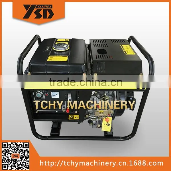 KDE3500X 3/3.5KVA open frame single cylinder diesel alternator generator