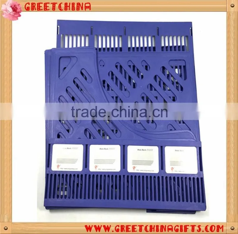 Office desk standing plastic A4 document holder