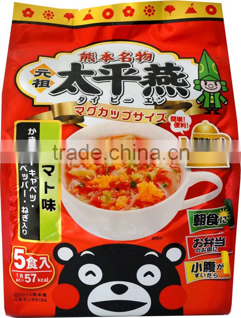 Healthy noodle Bean thread noodle soup (called 'tai pi en', local speciality in Kumamoto Prefecture) Tomato flavour 5 servings