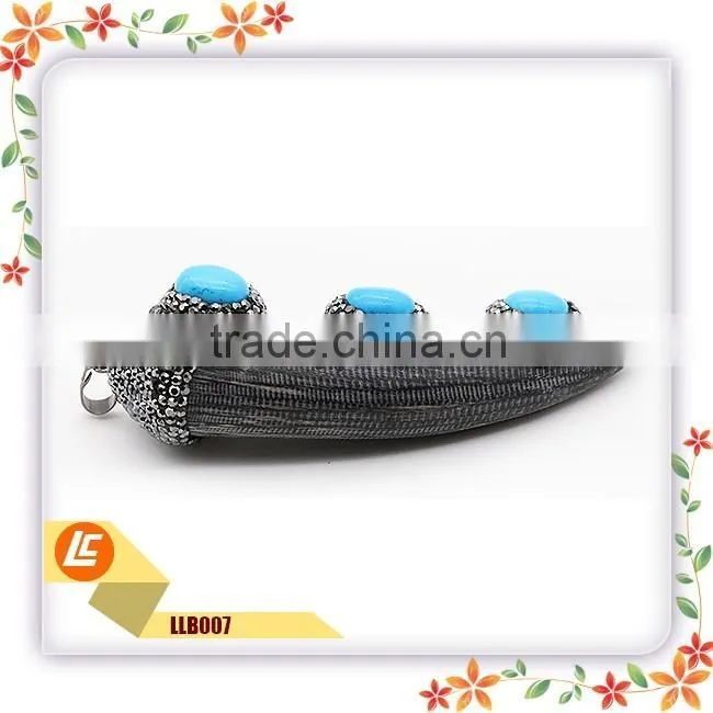 Supplier Horn Charm Pendant Black Horn Charm Pendant