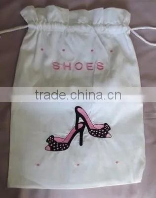 embroidery shoe bags ,embroidery travel bags,embroidery laundry bag