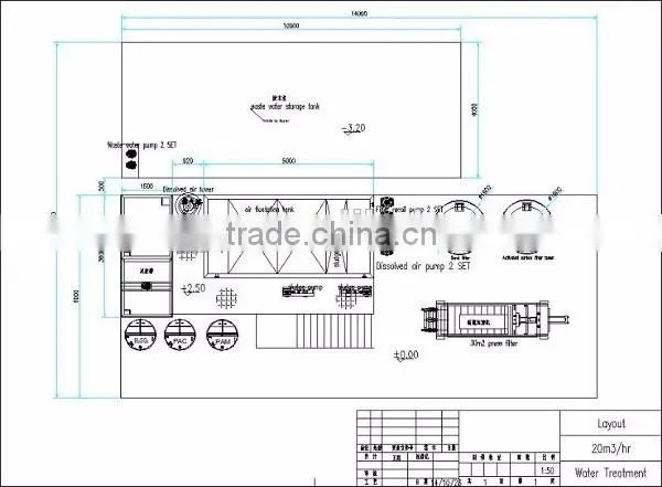 High efficiency Waste Water treatment system/Effluent treatment plant for sale