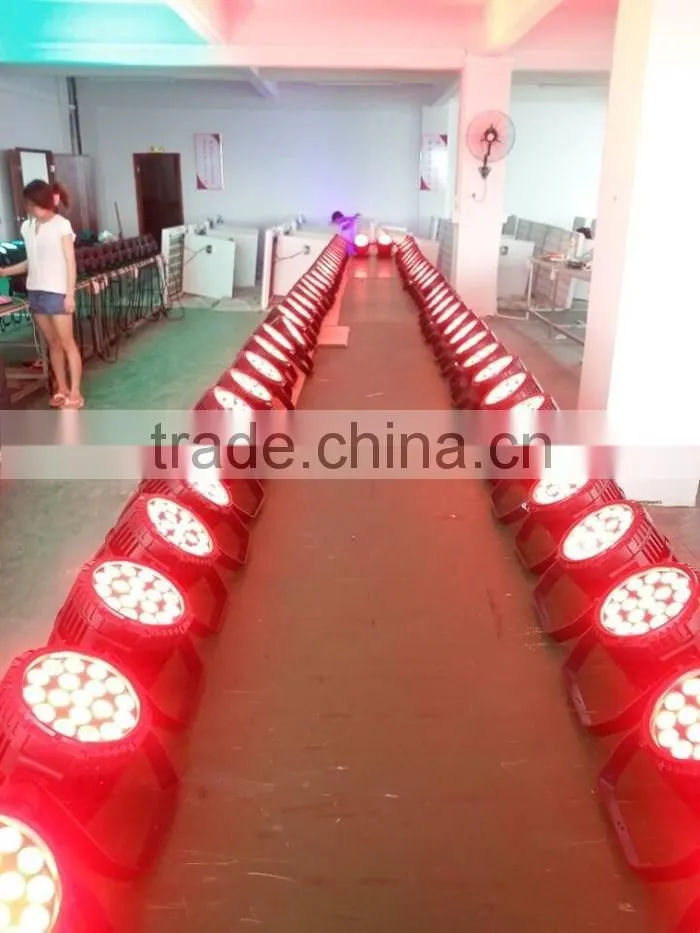 NEW colorful led par can DMX led stage par light 18*10w led par lights