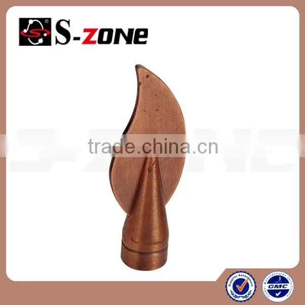 european style metal curtain rod finial for accessories curtains
