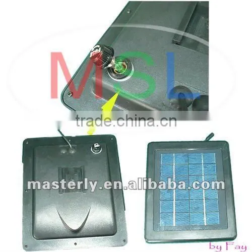 Solar lighting system Lithium battery+ 28LED floodlight+2W solar panel