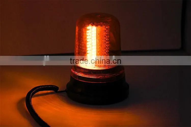 12w Led Amber Emergency Light 120LED Police Lamp Led Warning Lights