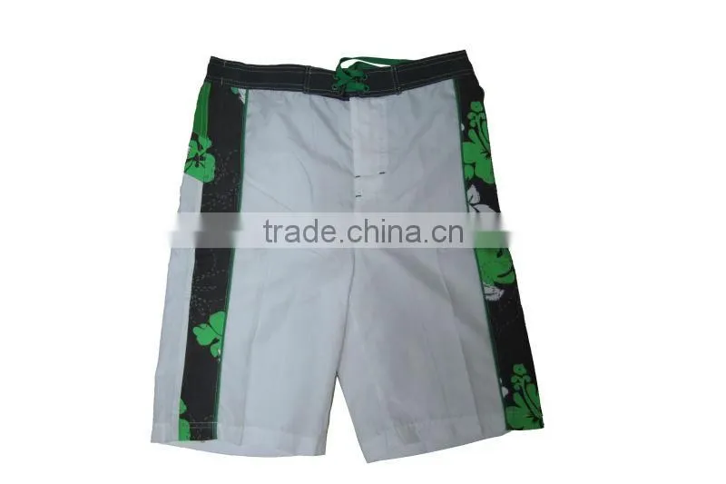 men 100% polyester print custom board shorts