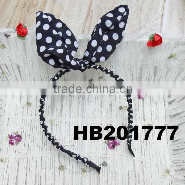black animal reindeer antler metal headband for kids