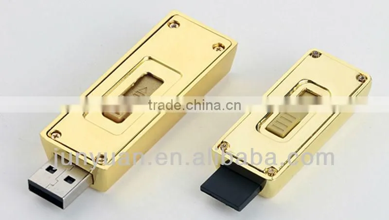 golden bar USB flash disk