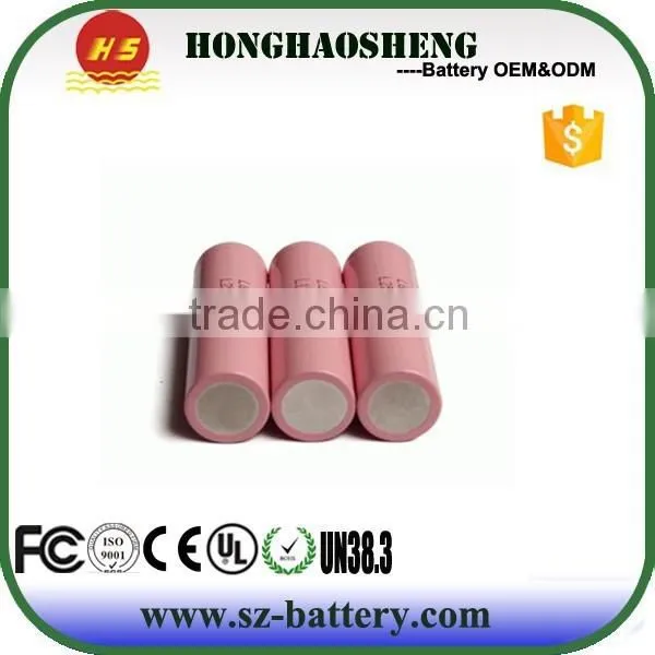 Pink 18650 li ion battery Lg D1 brand battery cell authentic 3000mah 3.7v