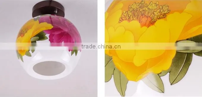 Chinese style wood crafts mode led living room ceiling lighting