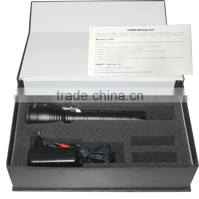 High Power Dive Flashlight 1000Lumen Underwater 200m TANK007 D60