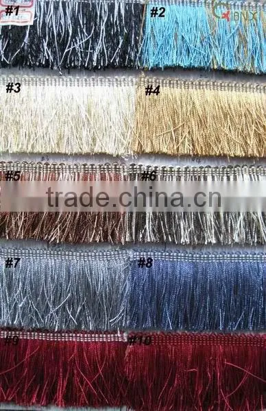 Cut Brush Fringe For Sofa Decor