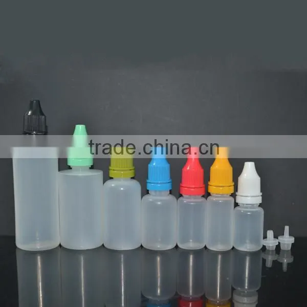 plastic bottles 20 ml/pe bottle tamperproof cap/plastic bottle squeeze