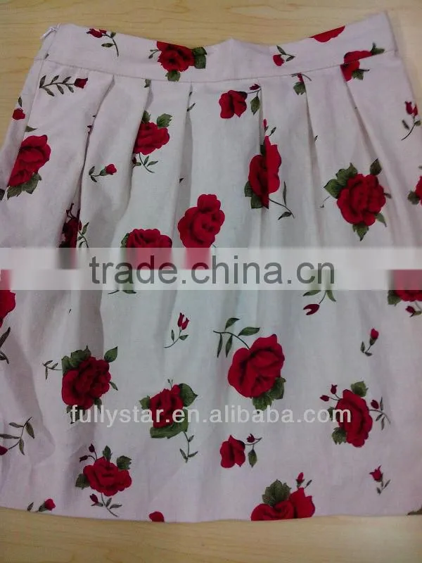 Women's fashion wrapped skirt