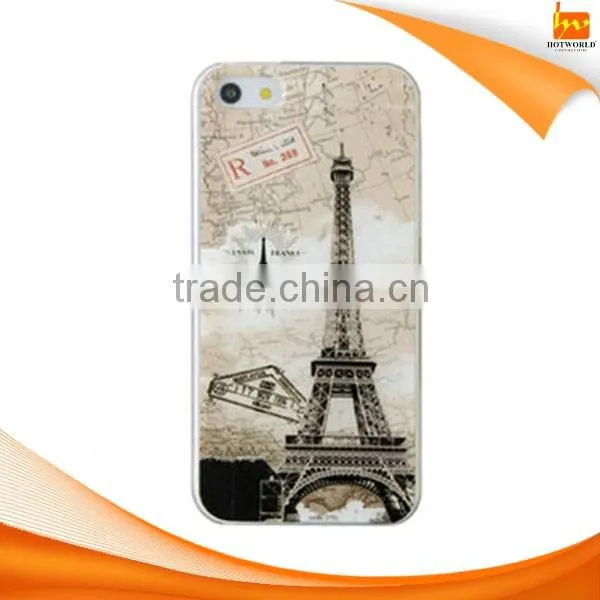Colored drawing soft TPU case cover for iphone 5/5S
