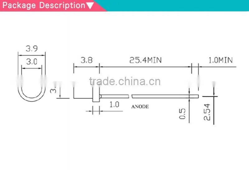 ALLIGHT 3mm DC 12V prewired led car use