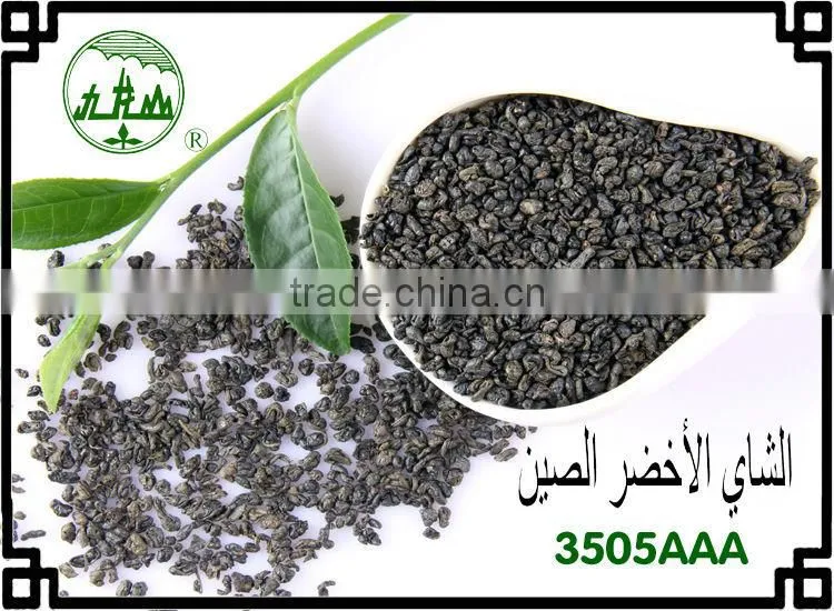 Great taste hot selling good reputation high quality Gunpowder Green Tea3505Aaa