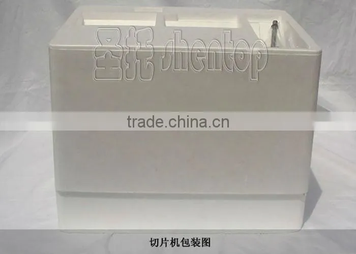 Shentop semi-auto slice machine 10 inch STBU003 meat slicing machine frozen meat slicer