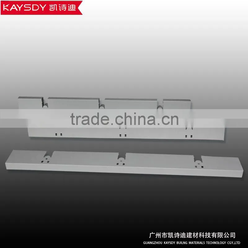 white color metal building materials of grid ceilings