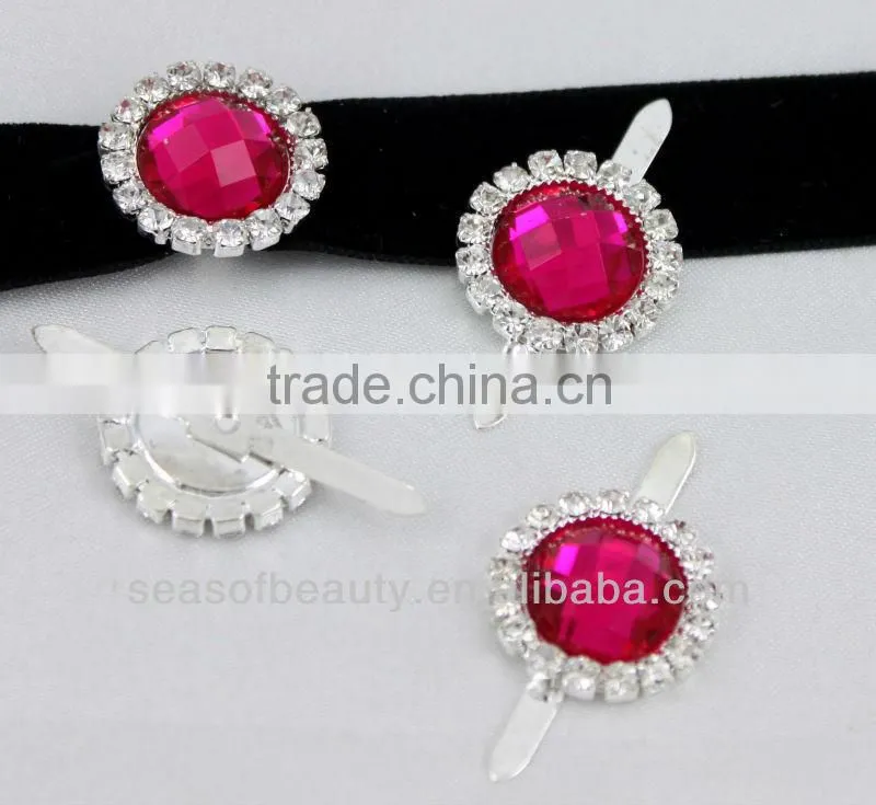 Wholesale Fashion Invitation Acryl Rhinestone Embellishment