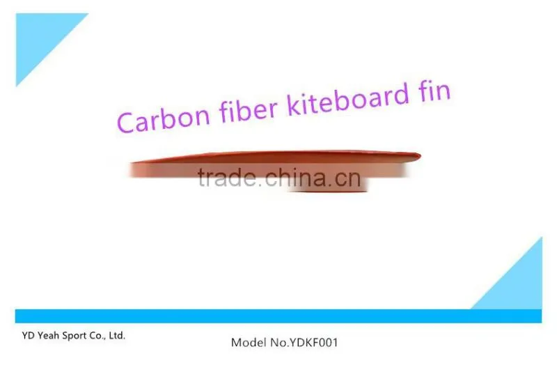 fins surfboard fins kitboard fin customized logo fin carbon fiber high quality fin YDKF001