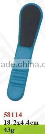 green color plastic foot file