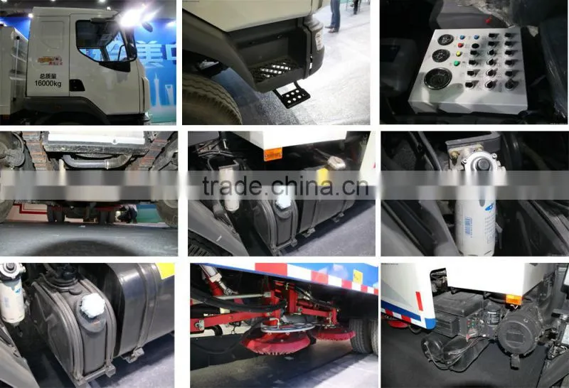 DFAC road sweeper truck selling well