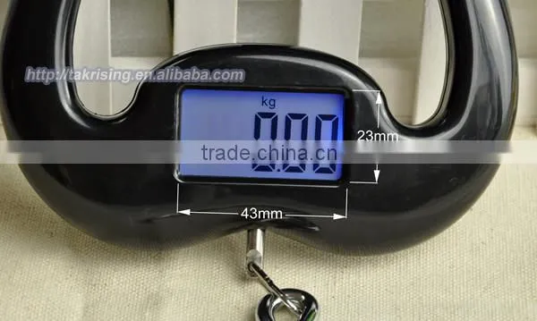 10g-40kg LCD Display Digital Luggage Travel Electronic Weighing Crane Scale