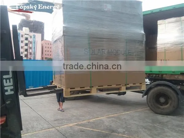 300W multicrystalline solar Power for residencial system/mobile homes/telecom towers