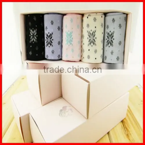 Practical Trend style rectangle dreamlike colorful stocking box wholesale